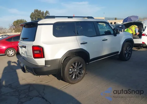 2025 Toyota Land Cruiser z USA, uszkodzony, nr VIN JTEABFAJ1S5012393